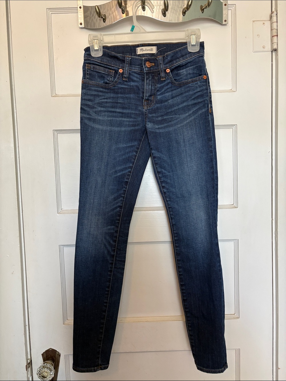 Madewell Women's Dark Indigo Skinny Skinny Jeans Size 24
